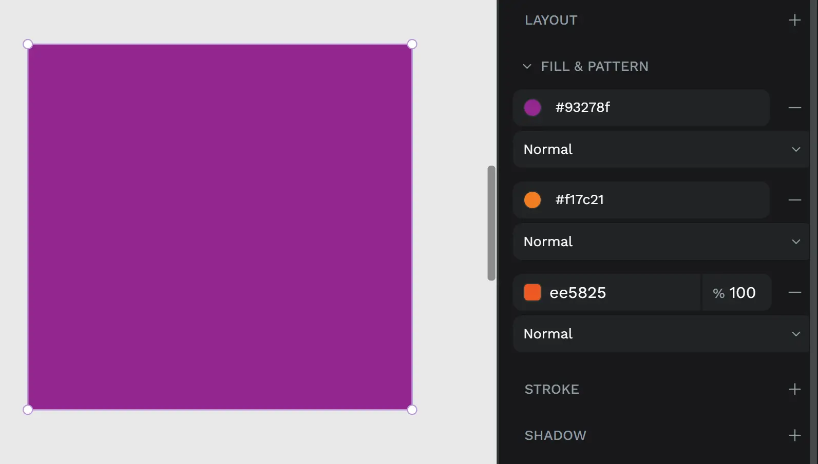 Multiple fills
